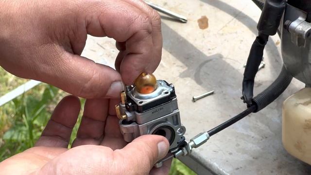 Disassembly and Cleaning of Alpina Petrol Trimmer 4K HDR