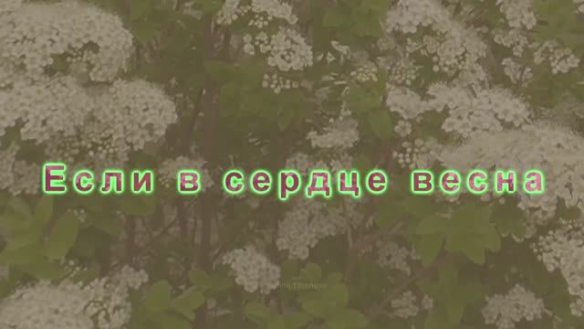 Если в сердце весна...Стихи Ирины Расшиваловой