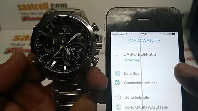 Casio Edifice EQB-500D-1A Akıllı Telefona Bağlanma özellikli Saat Incelemesi (Türkçe)