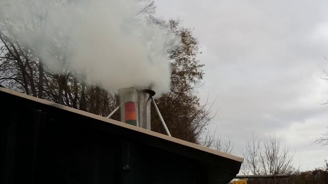 LPK-440 Gasification outdoor wood boiler part 2