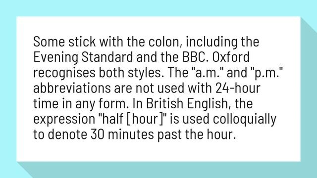 Does the UK use AM and PM?