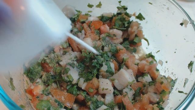 Tilapia Ceviche Tutorial, HCG Phase 2