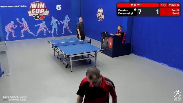 03:30  Dmytro Derevinskyi 3-0 Serhii Bului   South 6  WIN CUP  24.08.2022 | TABLE TENNIS WINCUP
