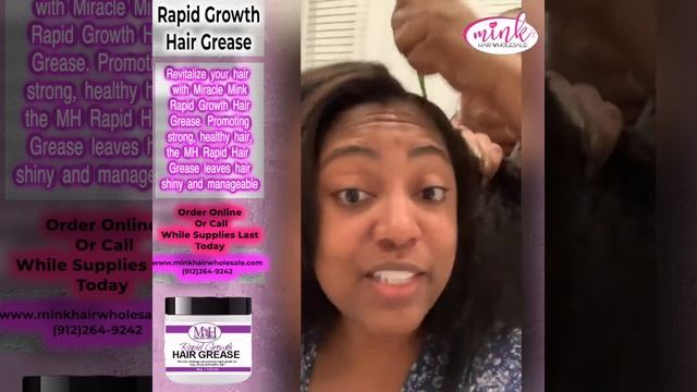 Rapid Growth Hair Grease