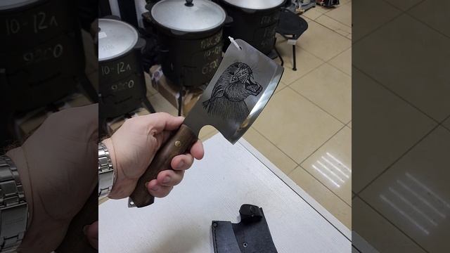Топорик кухонный большой Кизляр