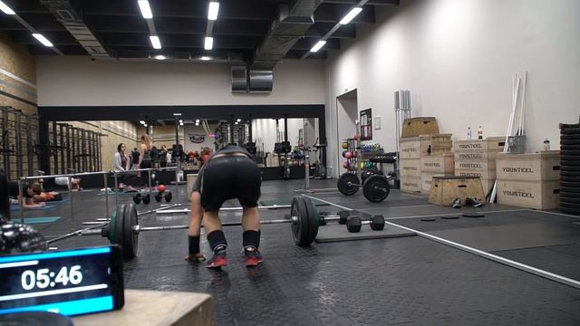 Crossfit Games Open 2018 // 18.2 // Kirill Kolenkin // 5'46'' - 116 kg