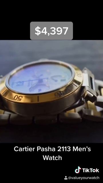 For sale: Cartier Pasha 2113 Men’s Watch
