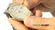 Burberry Ladies' The City Engraved Check Watch (BU9115)