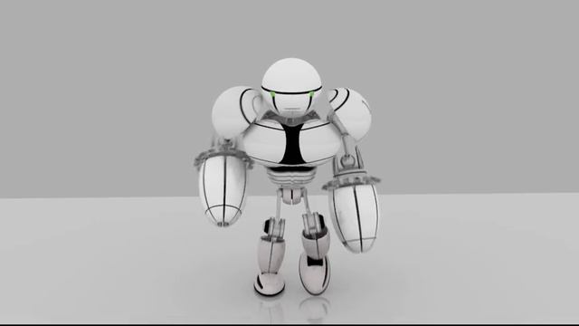 blender robot testrender