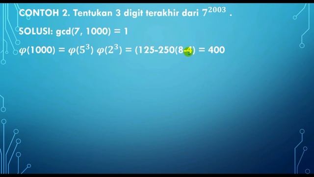 Teorema Euler   number theory