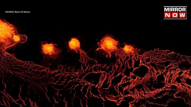 World News: Lava Spews From Volcanic Fissure | Iceland Volcanic Eruption | Grindavik | Top News