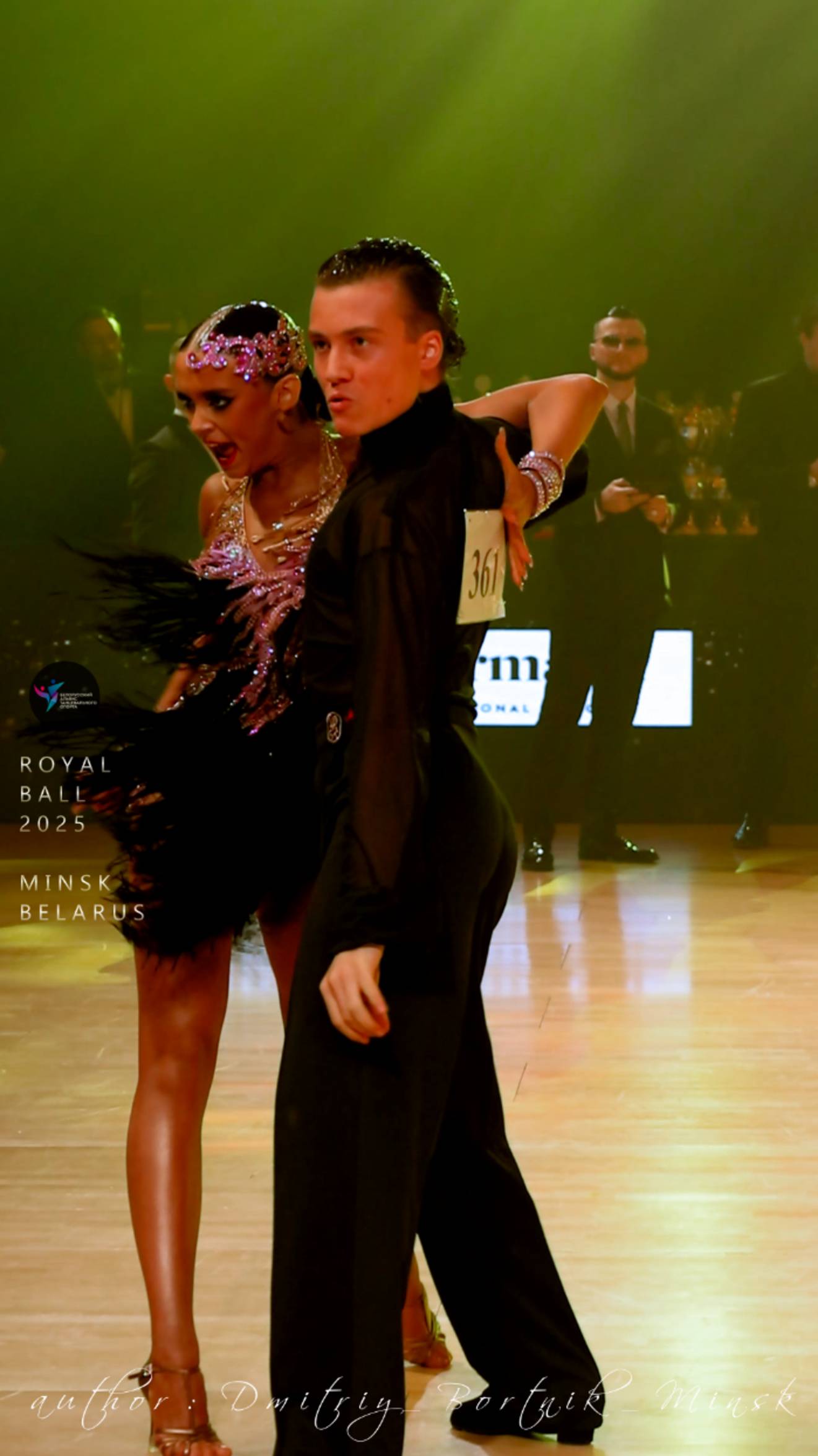 Vinokur Daniil & Alexandra Anpilogova Молодежь - Open La🏆 #ROYALBALL2025 🏆