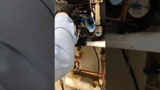 Navien air vent red top assembly replace