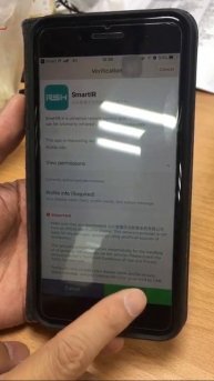 RSH "Smart IR" -Universal smart remote control, how sign in with LINE on mobile app ?