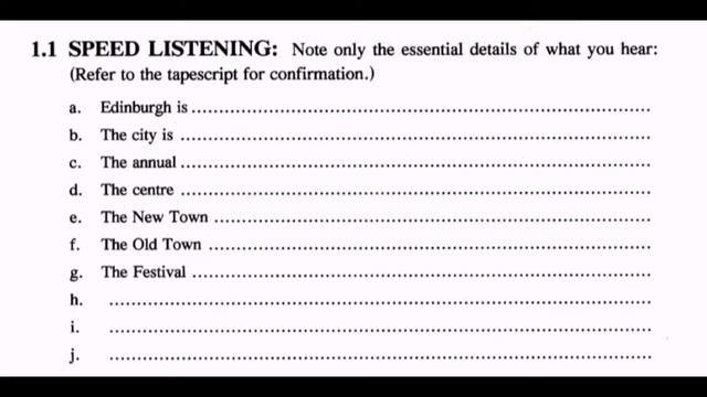 New speed listening  exercise to test yourself.