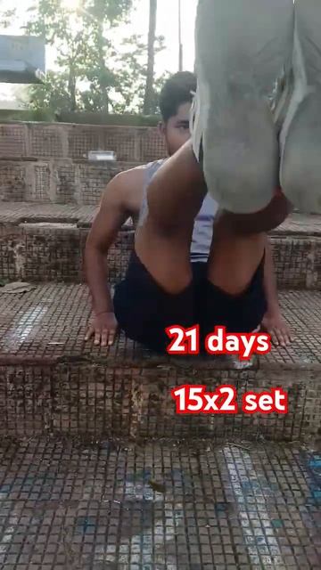 21/60 days 💪 crore excise 💪 weight loosing 💥 abs workout #fitness #75hardchallenge