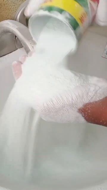 ASMR🚨NEW POWDERY COMBO🚨💚💛COMET &🧡💙TIDE #relax #satisfying #powderymess #oddlysatisfying