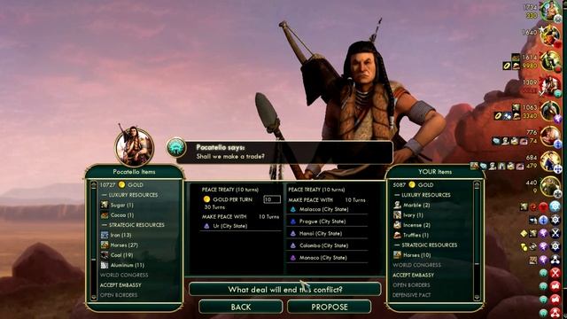 CIV 5 There's only three kinds of people in this game