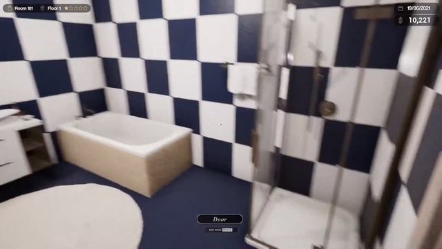 Hotel Renovator Demo, The Room I Repaired in an Old Hotel