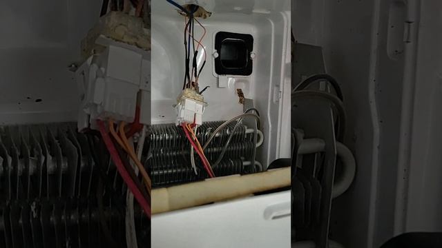 Лг, ноу Фрост, замена основной колодки в МО