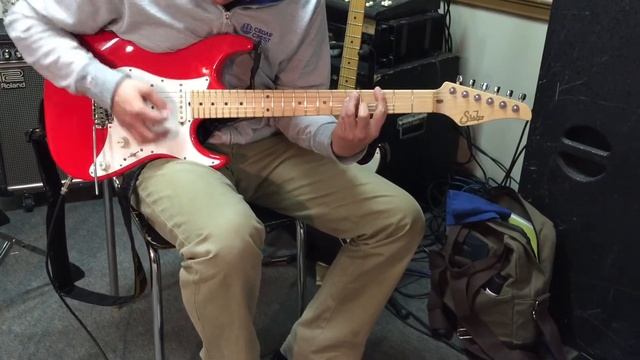 Test Suhr Standard Pro Fiesta Red