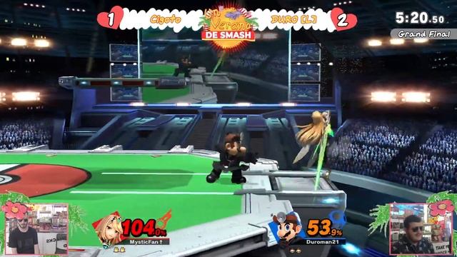 [UVDS Julio] Grand Final - Cigotoast (MK, Ridley, Samus, Pythra, Mewtwo) VS Duroman21 (Dr. Mario)