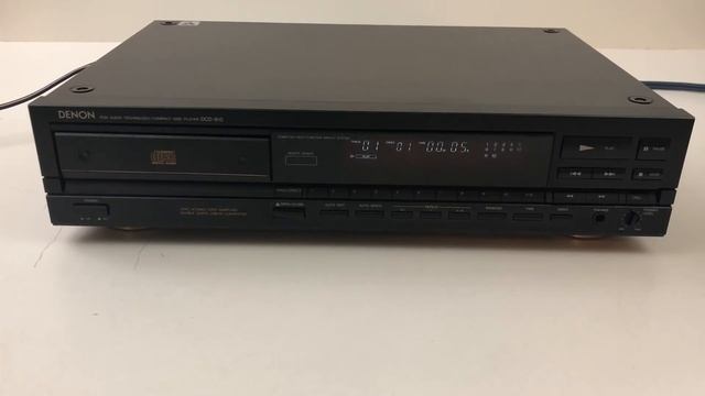 Denon DCD-910 demonstration