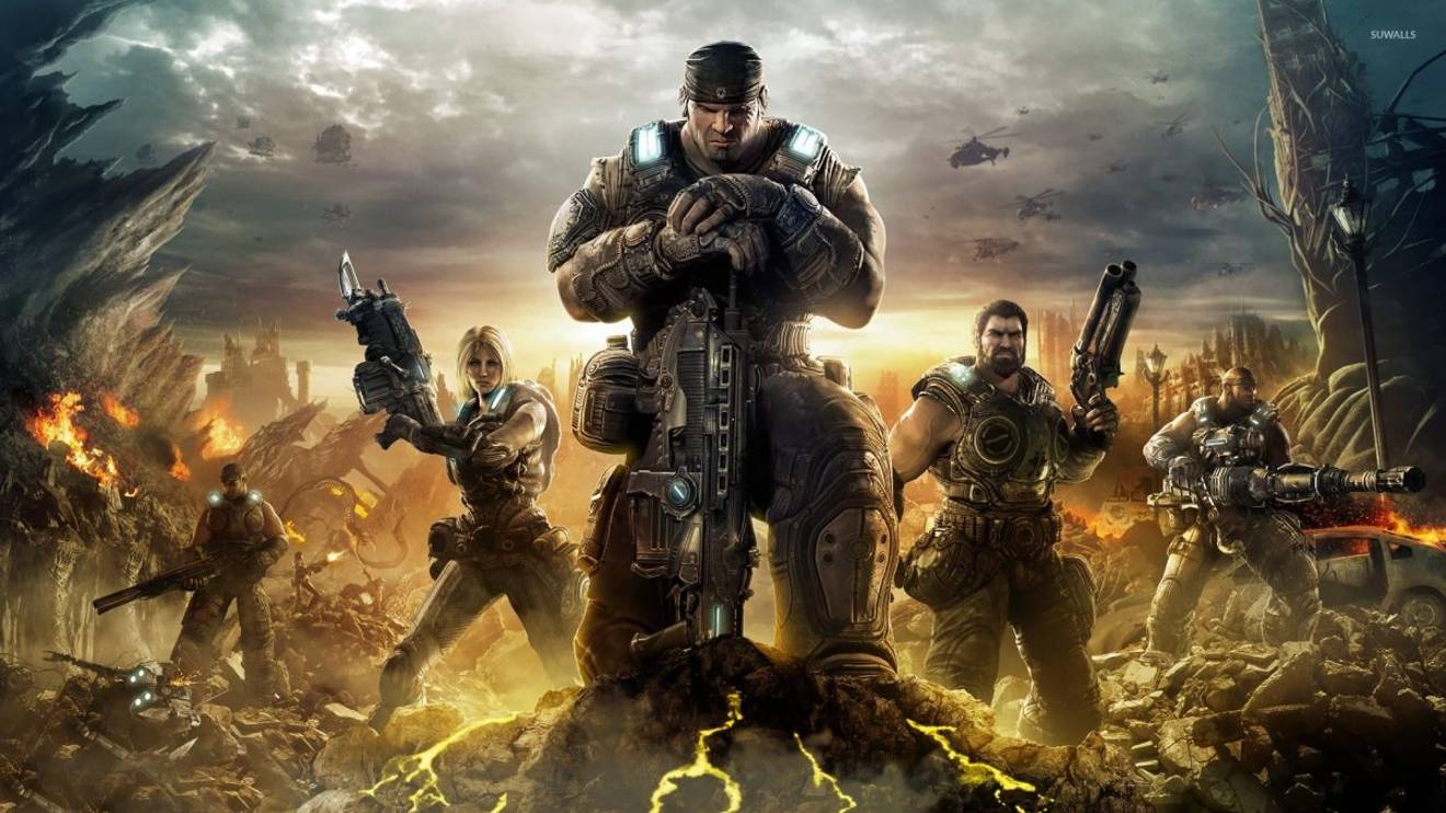 Gears of War 3 - Прохождение №1 Co-op (XBOX)