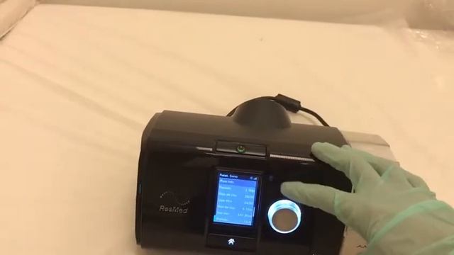 CPAP AirSense S10 - Configurações do paciente