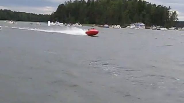 Argo 16 Yamaha 70CES VS Frode`21 Mercury 150 in the Kitörace 2009