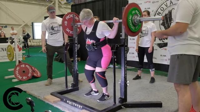 Sue Bonneau - 97.5kg / 214.95lb Squat