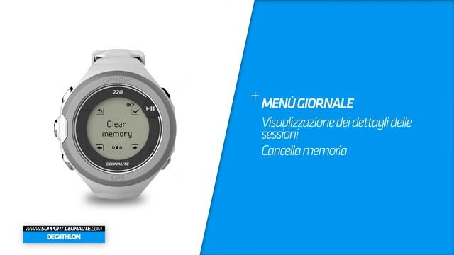 SAV - DECATHLON - ONMOVE -  220 - ITA Come visualizzare gli allenamenti
