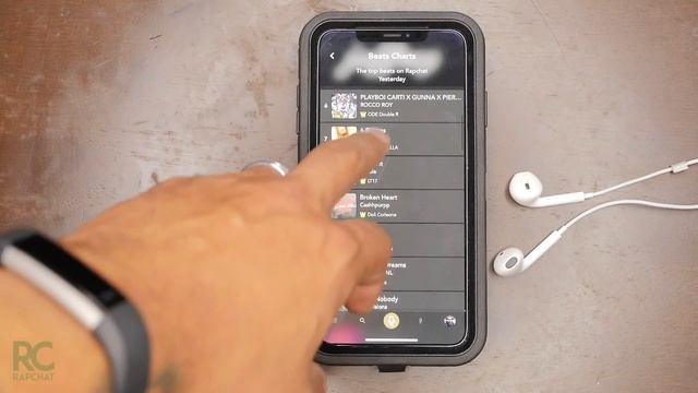 Rapchat App x Curtiss King #MINUTECHALLENGE