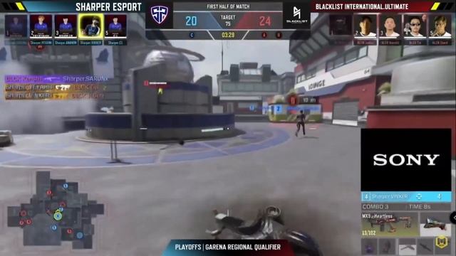 BLACKLIST INTERNATIONAL ULTIMATE VS SHARPER ESPORTS