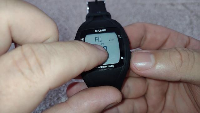 Relógio Skmei 1610 - Configurações e ajustes de hora e alarme