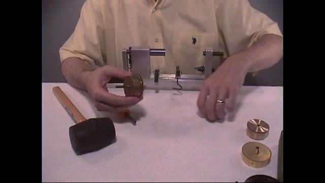 Clock Mainspring Barrel Cap Removal. How to correctly remove it. Clock repair basics.