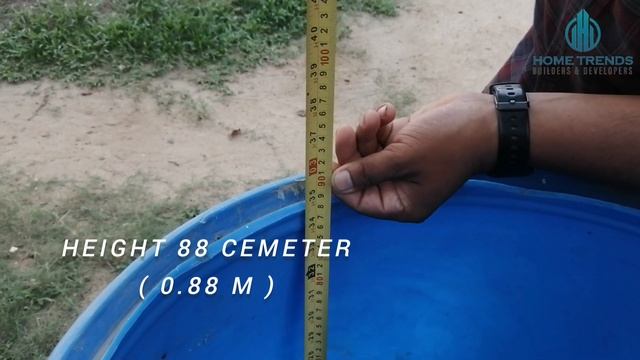 How To Calculate Capacity Of Round Tank | simple method #hometrends #malayalam #roundtank
