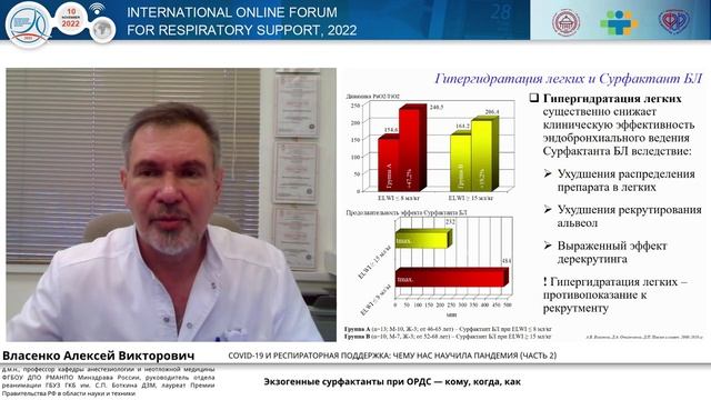 Сурфактант при ДН Власенко А.В. 2022