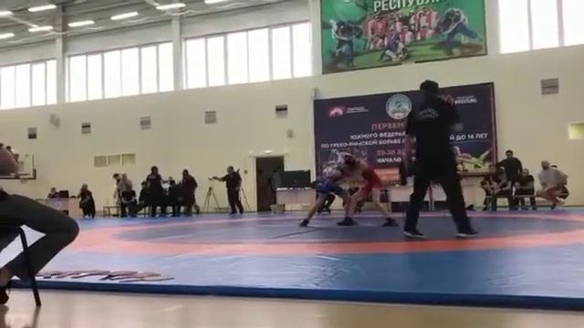 Терзьян Руслан. Чемпионат ЮФО 1/2 финала, вес 41 кг.