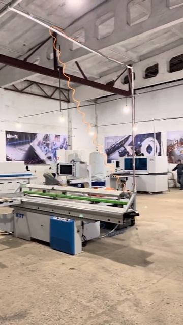 Готовим новое производство корпусной мебели совместно с компание  Liga. #мебель #cnc #furniture
