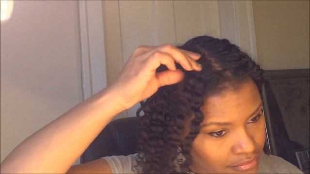 Flat Twist Out | Camille Rose Naturals Curl Maker + Almond Jai Twist Butter