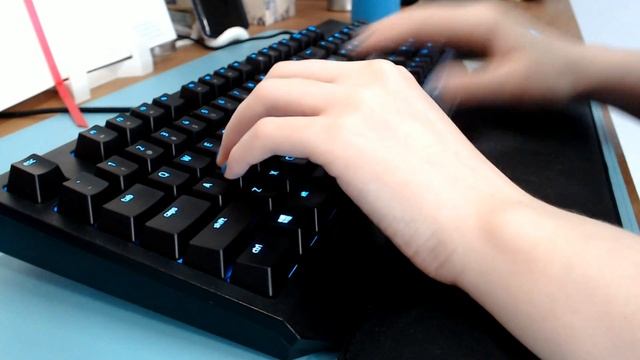 Work With Me: ASMR Fast Typing 45