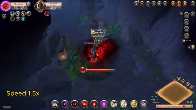 Albion Online PVE - Solo Group Dungeon T6.0 Shadow Caller POV