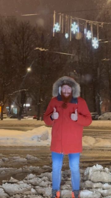Зима в России