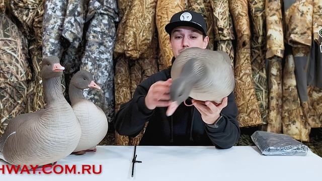 Чучела серого гуся Duck Mania ALFA