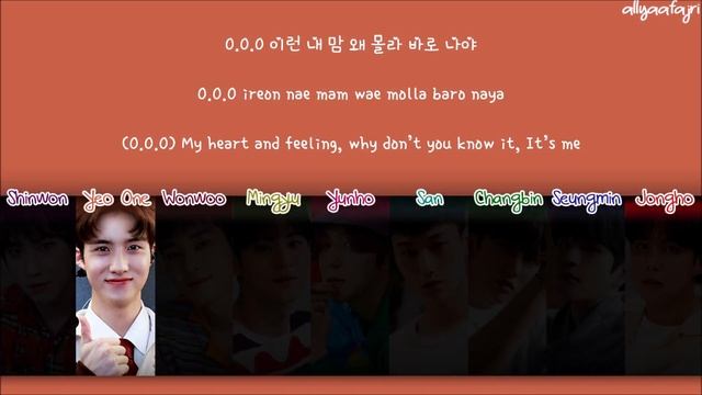 How Would THE BOY OF THE MONTH Sing O.O.O by KEP1ER? [HAN/ROM/ENG LYRICS]