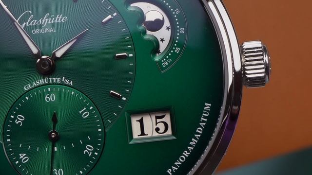 Glashütte Original PanoMatic Lunar in Green