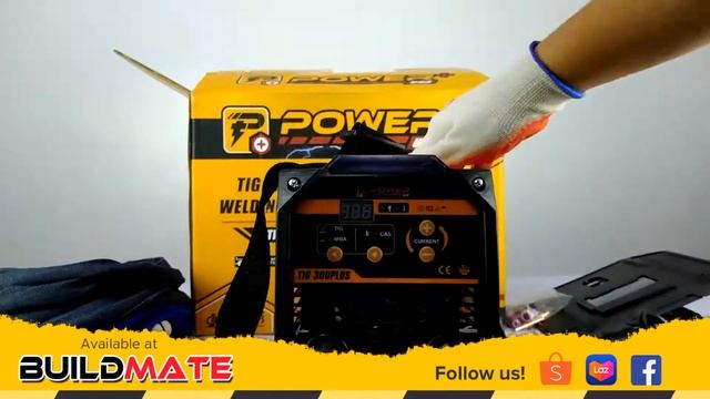 BUILDMATE | UNBOXING SERIES Power+ TIG Inverter Welding Machine TIG300PLUS