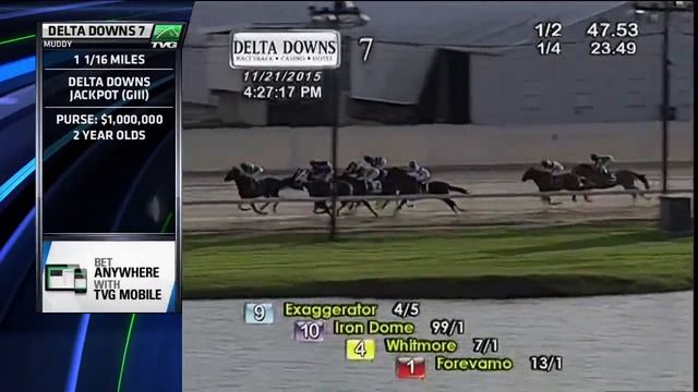 RACE REPLAY: 2015 Delta Downs Jackpot