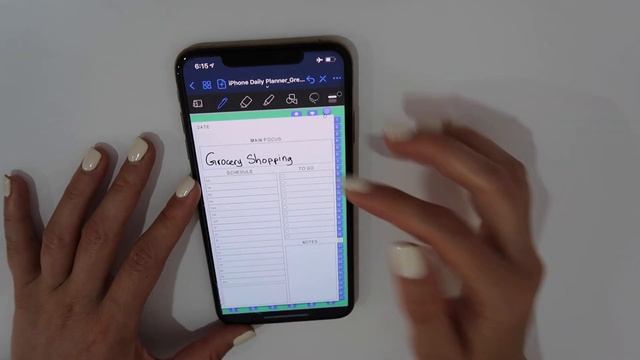How to use a Digital Planner on your Phone - Daily iPhone Planning | PrintStick